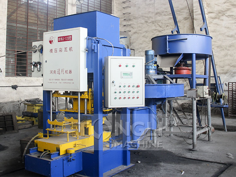 MYWJ-125型模压彩瓦机